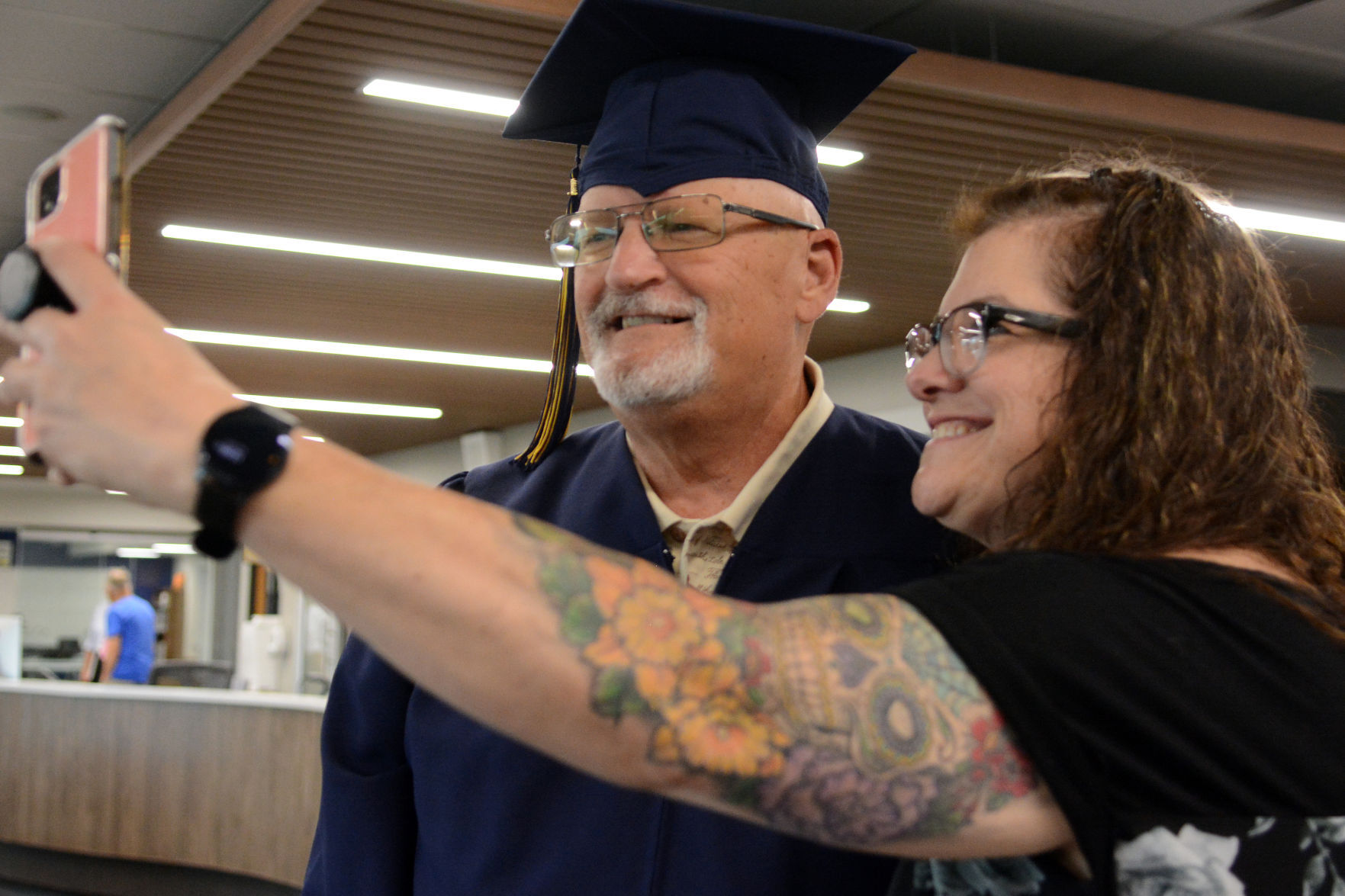 Schultz graduation ceremony